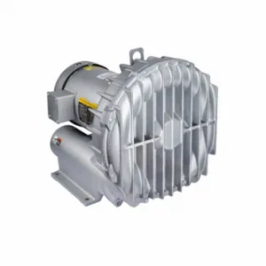 GAST R7100A-3 Regenerative Blower, 10 Hp, 125 Inch Hg Max Op Pressure, 110 Inch Hg Max Vacuum | CP6HUF 33K801