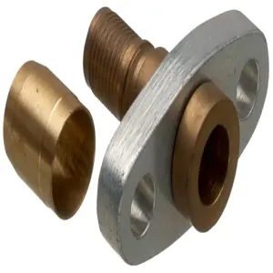 GATES 775310265 Hose Coupling, 0.626 Inch I.D, 2.27 Inch Length, 0.59 Inch Cutoff Size | BX3AQJ