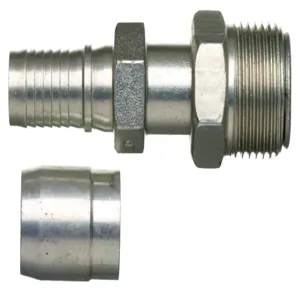 GATES 775320335 Hose Coupling, 0.406 Inch I.D, 2.21 Inch Length, 1.6 Inch Cutoff Size | BX2MJL