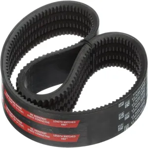 GATES 93884026 V-Belt, 26.345 Inch Length, 1.624 Inch Width, Gates Ethylene Compound | AK4NVW