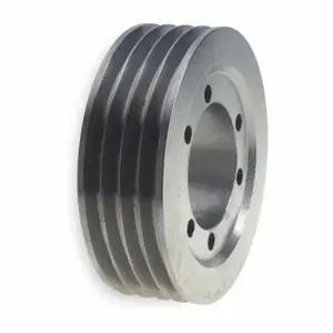 GATES QD4/3V25.00 Standard V-Belt Pulley, Cast Iron, 4 Groove, 25 Inch Outside Dia, For 3V/3Vx Belt Section | CP6JAM 1NGY8