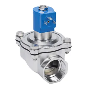 GC VALVES NS201YF02C7HJ2 Potable Water Solenoid Valve, 2-Port, 2-Position, N.C., 316 Stainless Steel Body | CV6XUJ