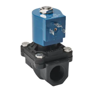 GC VALVES NS201YF02CPEG5 Potable Water Solenoid Valve, 2-Port, 2-Position, N.C., Nylon 6 Body | CV6XUL