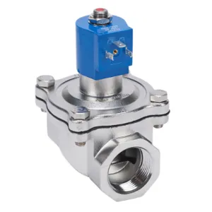 GC VALVES NS201YF16C7GJ2 Potable Water Solenoid Valve, 2-Port, 2-Position, N.C., 316 Stainless Steel Body | CV6XUQ