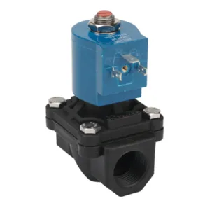 GC VALVES NS201YF16CPEG5 Potable Water Solenoid Valve, 2-Port, 2-Position, N.C., Nylon 6 Body | CV6XUV