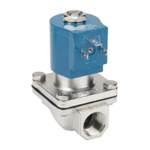 GC VALVES NS201YF24C7DG4 Potable Water Solenoid Valve, 2-Port, 2-Position, N.C., 316 Stainless Steel Body | CV6XUW