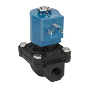 GC VALVES NS201YF24CPCG4 Potable Water Solenoid Valve, 2-Port, 2-Position, N.C., Nylon 6 Body | CV6XUY