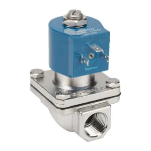 GC VALVES NS211YF02C7DG4 Potable Water Solenoid Valve, 2-Port, 2-Position, N.C., 316 Stainless Steel Body | CV6XVB