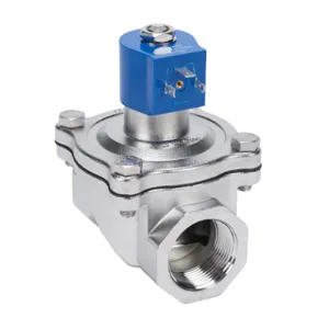 GC VALVES NS211YF02C7GJ2 Potable Water Solenoid Valve, 2-Port, 2-Position, N.C., 316 Stainless Steel Body | CV6XVE