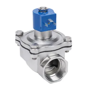 GC VALVES NS211YF02C7HJ2 Potable Water Solenoid Valve, 2-Port, 2-Position, N.C., 316 Stainless Steel Body | CV6XVF