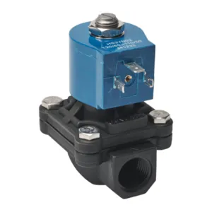 GC VALVES NS211YF02CPDG4 Potable Water Solenoid Valve, 2-Port, 2-Position, N.C., Nylon 6 Body | CV6XVH