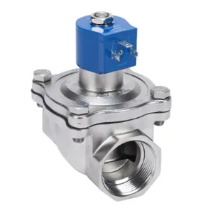 GC VALVES NS211YF16C7HJ2 Potable Water Solenoid Valve, 2-Port, 2-Position, N.C., 316 Stainless Steel Body | CV6XVP