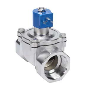 GC VALVES NS211YF16C7JJ2 Potable Water Solenoid Valve, 2-Port, 2-Position, N.C., 316 Stainless Steel Body | CV6XVQ