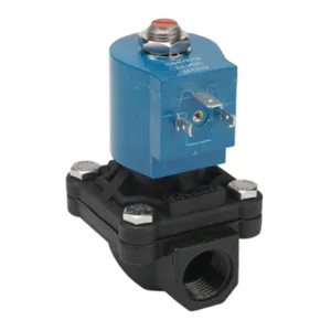 GC VALVES NS211YF16CPDG4 Potable Water Solenoid Valve, 2-Port, 2-Position, N.C., Nylon 6 Body | CV6XVT