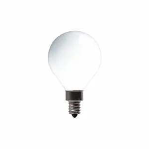 GE LIGHTING LED3DFGC-GW-2T LED Bulb, Candelabra Screw, 2700K, 250 lm, 3W, 120VAC | CE9YMG 55XC86