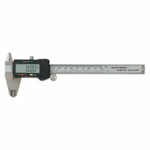 GEARWRENCH 3756D Digital Caliper, With Largelcd Window, 6In | CP6JEM 41XA63