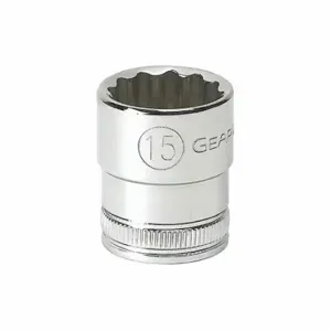 GEARWRENCH 80484 Socket, Drive 12Pt Stndr, Metric, 3/8In, 8 mm | CP6JNY 41XJ16