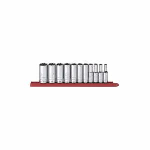 GEARWRENCH 80563 Socket Set, 3/8 Inch Drive, 12 Point, Pack Of 11 | CP6JKW 32RY03