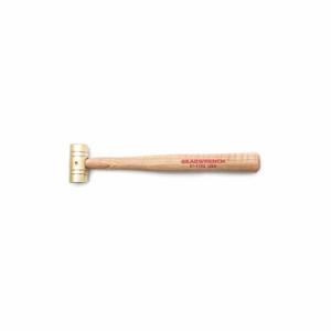 GEARWRENCH 81-110G Brass Hammer, Hickory Handle, 8 oz | CV4KZL 527C58