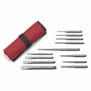 GEARWRENCH 82305 Punch And Chisel Set, 12 Pc | CP6JHF 41XT53