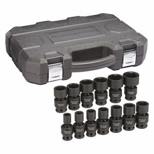 GEARWRENCH 84938N Sae Impact Socket Set, 1/2 Zoll Tiefe, 13-teilig | CP6JMQ 58LD68