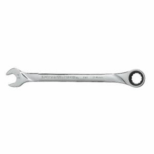 GEARWRENCH 85024D Ratcheting Combination Wrench, Chrome, 14 Inch Length | CP6JHM 702Y87