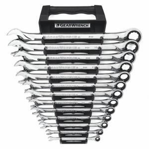 GEARWRENCH 85199 Combination RatchetingWrench, 13pc, XL, SAE | CP6JDV 41YA80