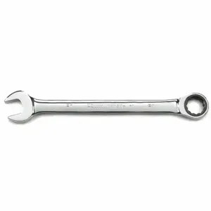 GEARWRENCH 9062D Ratcheting Combination Wrench, Chrome, 18 1/8 Inch Length | CP6JHN 702W14