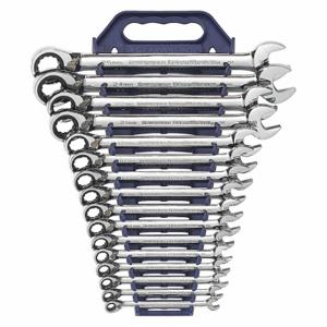 GEARWRENCH 9602N Combination RatchetingWrench, 16pc, Metric | CP6JHW 41YH18