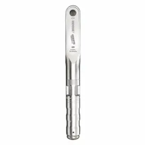 GEDORE 8554-01 Micrometer Torque Wrench, Inch-Pound/Newton-Meter, 1/4 Inch Drive Size | CP6JZM 45HL78