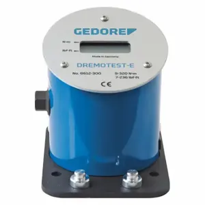 GEDORE 8612-050 Electronic Torque Tester, 1/2 In/1/4 In/1 In/3/4 In/3/8 Inch Drive Size, 9 N-M To 55 N-M | CP6JXR 45HL62