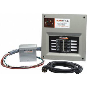 GENERAC 6854 Upgradable Manual Transfer Switch, Gray | CD2KUR 39FY99