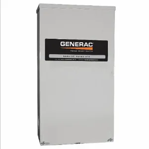 GENERAC RXSW150A3 Automatic Transfer Switch, 20 Inch Height, 14 5/8 Inch Width, 7 Inch Depth, 1 Phase | CN2TLJ RTG10EZA1 / 21AC95