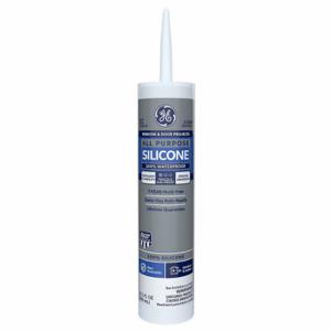 GENERAL ELECTRIC 2795576 Silicone Sealant, All Purpose Silicone, Clear, 10 Oz, Cartridge | CP6JTT 4UG98