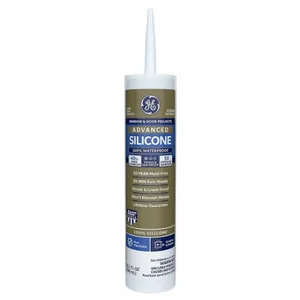 GENERAL ELECTRIC 2811092 Silicone Sealant, Advanced Silicone, Clear, 10 Oz, Cartridge | CP6JTP 4UH03