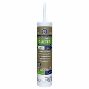 GENERAL ELECTRIC 2823398 Sealant, Gutter Silicone 2, Silicone, Clear, 10 Oz Container Size, Cartridge | CP6LJG 22N771