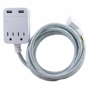GENERAL ELECTRIC 38432 Surge 2-Outlet Extension Cord With USB | CP6KFZ 291C91