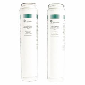 GENERAL ELECTRIC FQSVN Quick Connect Filter, 0.5 Micron, 1.3 Gpm, 9 3/4 Inch Height, 2 1/2 Inch Dia, 2 PK | CP6LAJ 41JP35