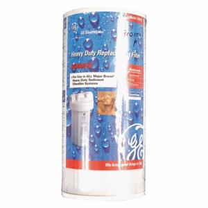 GENERAL ELECTRIC FXHTC Filter Cartridge, 25 micron, 4 GPM, 30000 gal, 9 5/8 Inch Overall Height, 4 1/4 Inch Dia | CP6KGH 41JP38