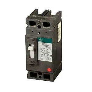 GENERAL ELECTRIC THED124060WL Molded Case Circuit Breaker, 60A, 2P, 25kAIC at 480V | CE6KEY