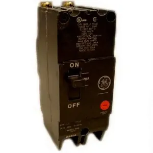 GENERAL ELECTRIC TEY270ST12 Molded Case Circuit Breaker, 14kAIC@480V, 70A, 2 Pole | CE6KEK