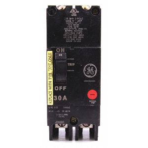 GENERAL ELECTRIC TEYF230 Circuit Breaker 30a 2p 277/480vac 18ka | AG2VKE 32HZ80