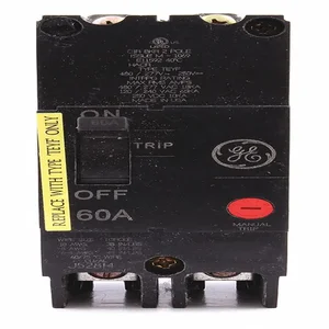 GENERAL ELECTRIC TEYF260 Circuit Breaker 60a 2p 277/480vac 18ka | AG2VKK 32HZ85