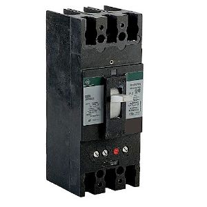 GENERAL ELECTRIC TFJ224200 Molded Case Circuit Breaker, 22kAIC@480V, 200A, 2 Pole | CE6KEN