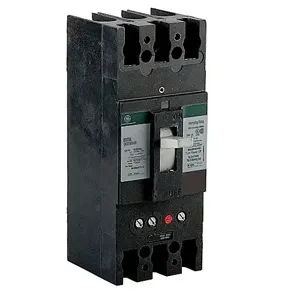 GENERAL ELECTRIC TFJ224150 Molded Case Circuit Breaker, 22kAIC@480V, 150A, 2 Pole | CE6KEL