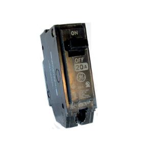 GENERAL ELECTRIC THHQL1115 Molded Case Circuit Breaker, Q Line, 1 Pole, 15A, 120VAC | CE6KKE