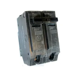 GENERAL ELECTRIC THHQL2190 Molded Case Circuit Breaker, 2 Poles, 90A, 22kAIC at 240V | CE6KKY