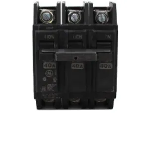 GENERAL ELECTRIC THQC32040WL Circuit Breaker Feed-thru 40 Amp 240vac 3p 10kaic@240v | AG8WBN