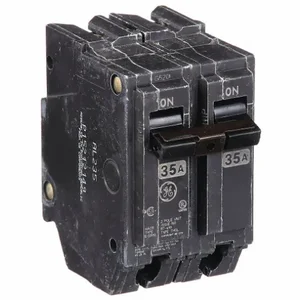 GENERAL ELECTRIC THQL2135 Molded Case Circuit Breaker, 35A, 10kAIC at 120V, 240V | CE6KMY