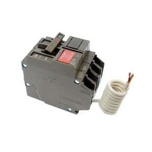 GENERAL ELECTRIC THQL2115GFEP Plug-In Circuit Breaker, 15A, 2P, 10kAIC at 240V, 1 Phase | CE6KML